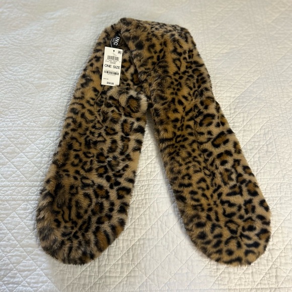 I.N.C. Animal Print Faux Fur Stole. NWT. Mobwife - Picture 1 of 5